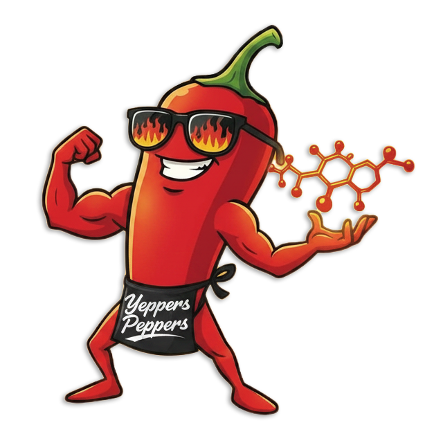 Moscot for Yeppers Peppers Peptide Company